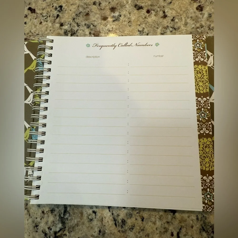 Vera Bradley Telephone & Address Book